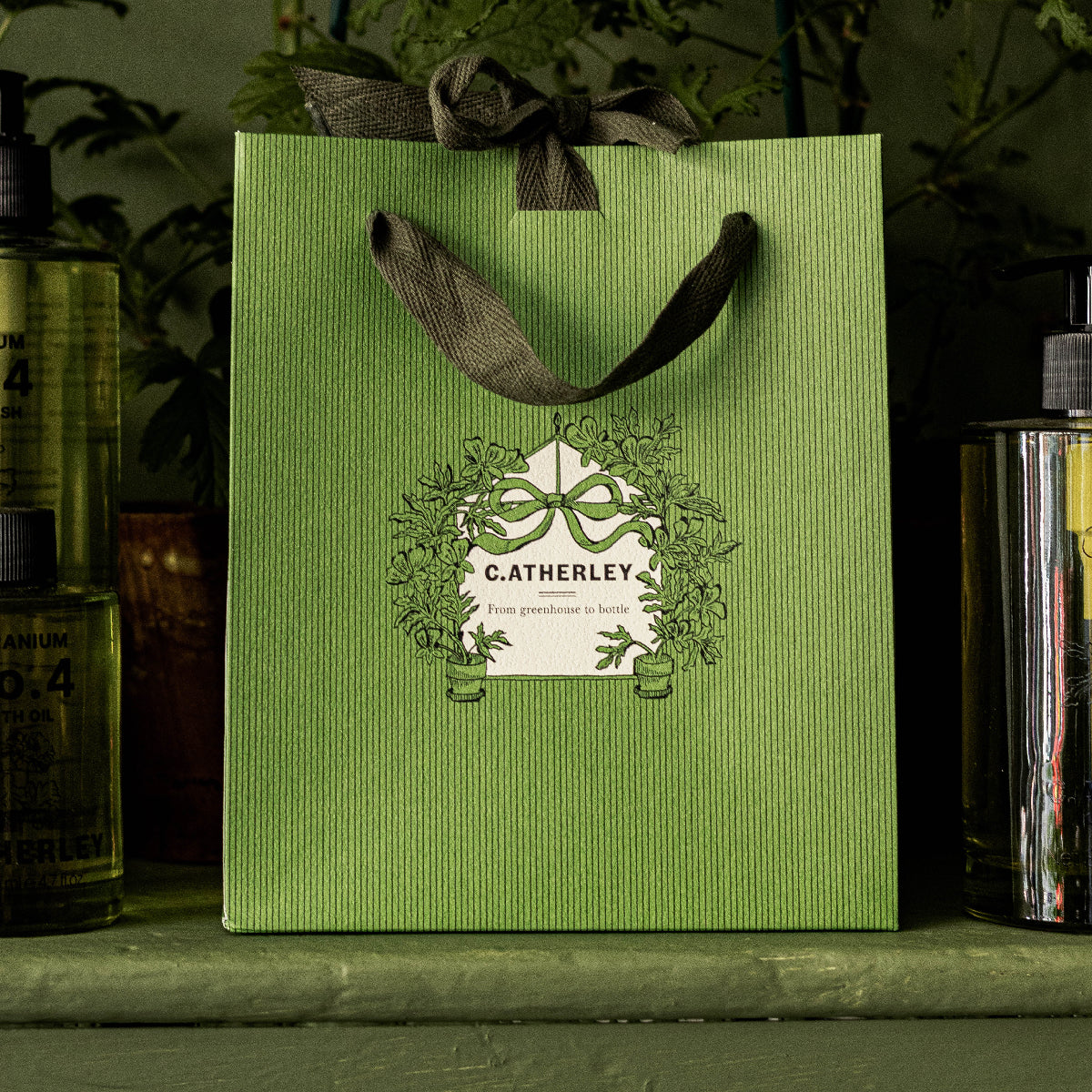 GREEN GIFT BAG